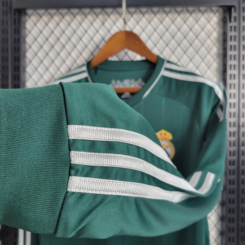 Retro Real Madrid 2012/2013 Tay Dài ( 3rd Xanh Rêu )