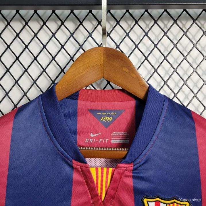 Retro Barcelona 2014/2015 Tay Dài ( Sân Nhà )