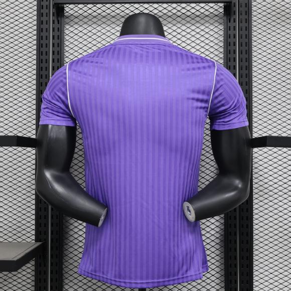 Áo Adidas Icon Real Madrid 2025 ( Tím )