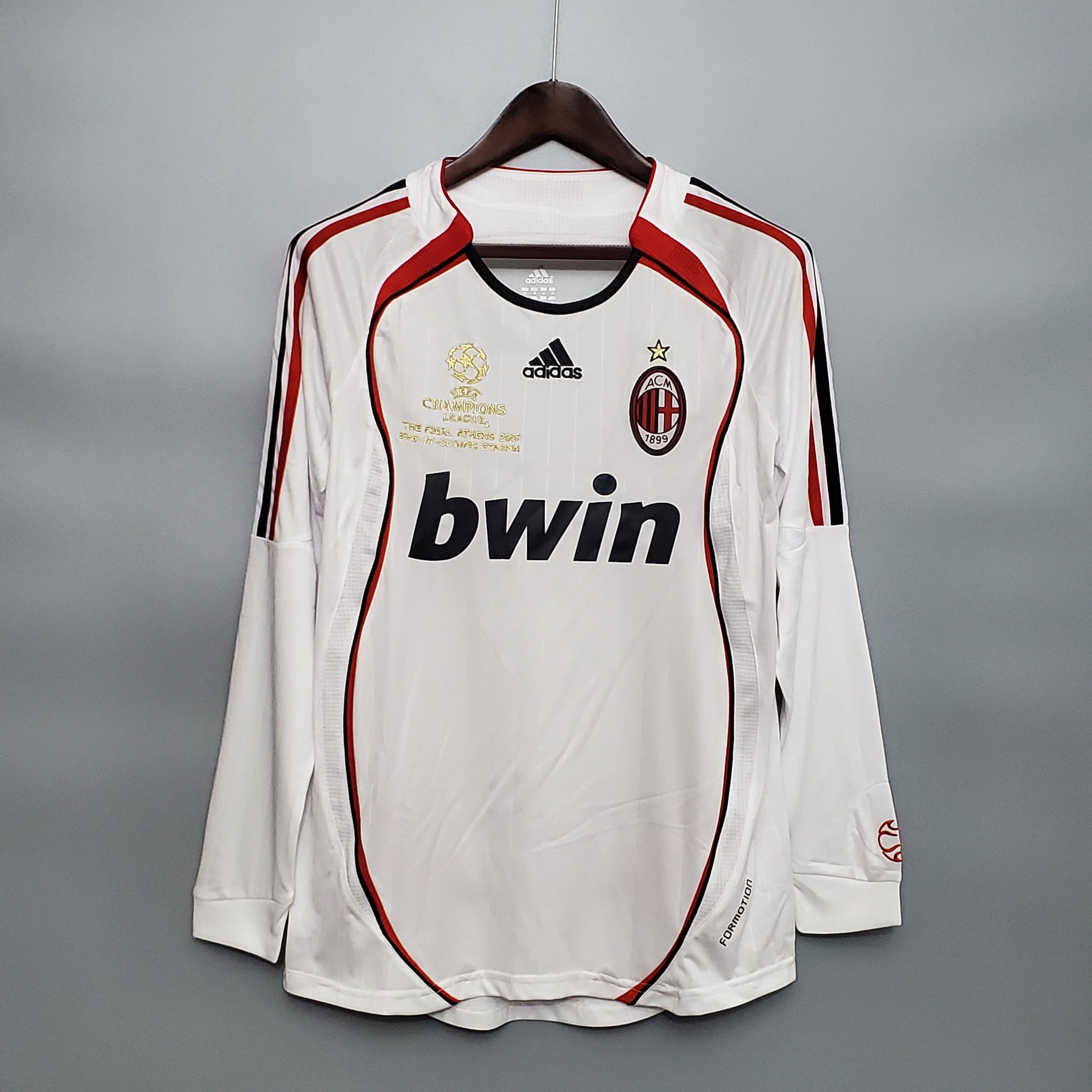 Retro Ac Milan 2006/2007 Tay Dài ( Sân Khách )