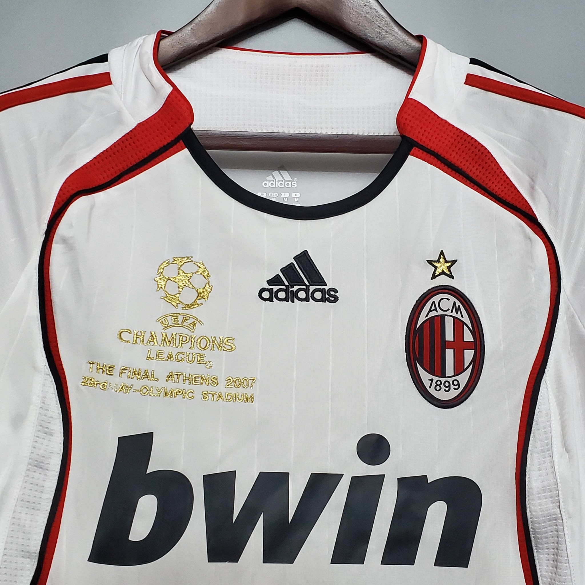 Retro Ac Milan 2006/2007 Tay Dài ( Sân Khách )