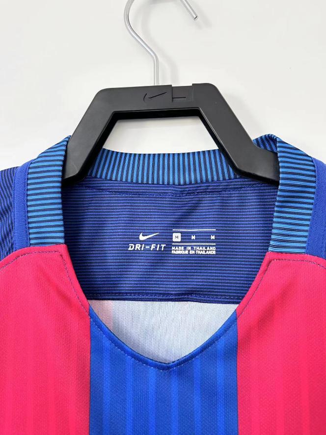 Retro Barcelona 2016/2017 Tay Dài ( Sân Nhà )