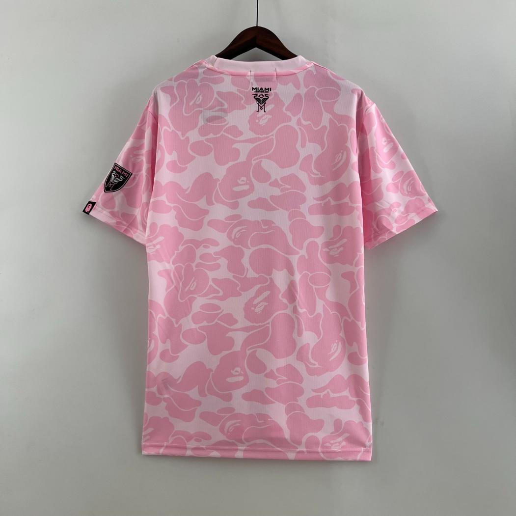 Áo Thun Bape X Miami 2026 ( Hồng )