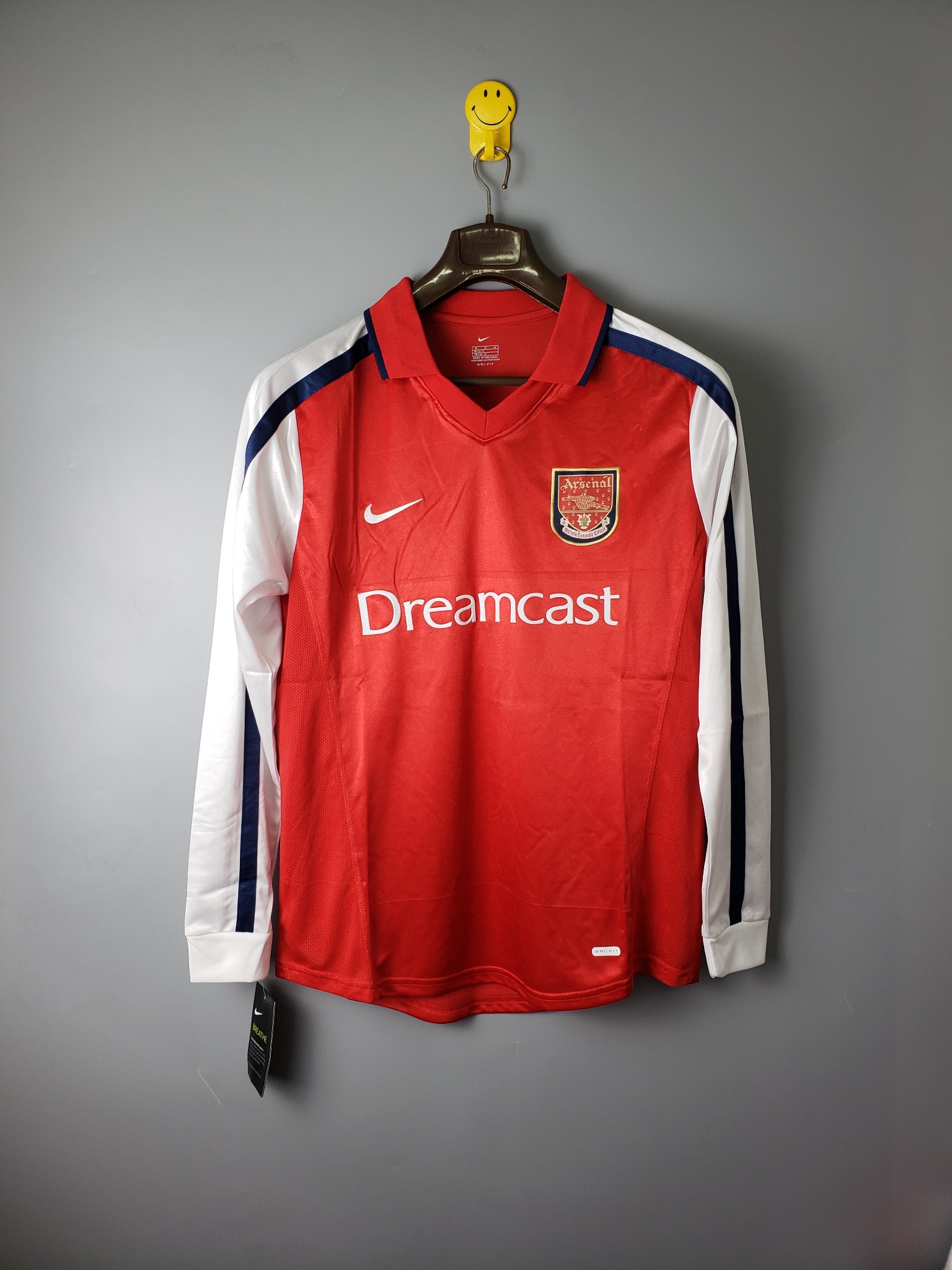 Retro Arsenal 2000/2001 Tay Dài ( Sân Nhà )