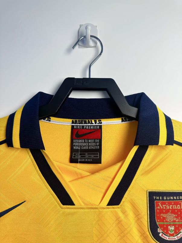 Retro Arsenal 1996/1997 Tay Dài ( Sân Khách )