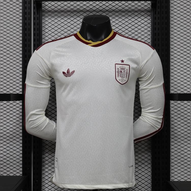 Đồ SF Tây Ban Nha 2026 Tay Dài ( Sân Khách )