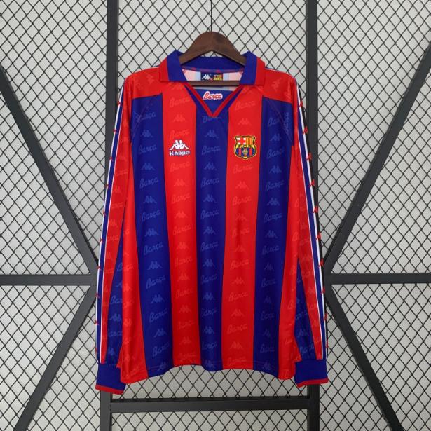 Retro Barcelona 1996/1997 Tay Dài ( Sân Nhà )