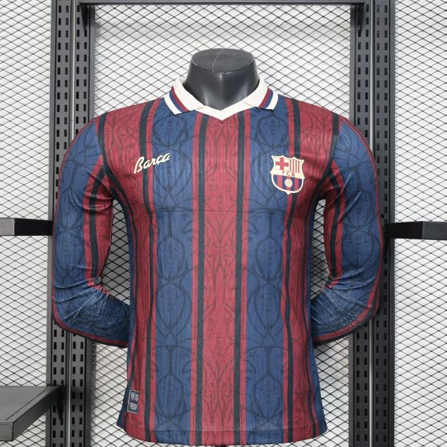 Đồ Fan Barcelona 2025 Tay Dài ( Modernist Polo )