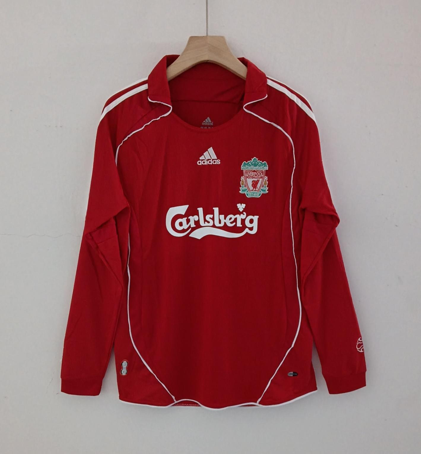 Retro Liverpool 2006/2008 Tay Dài ( Sân Nhà )