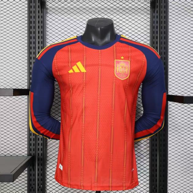 Đồ SF Tây Ban Nha 2026 Tay Dài ( Sân Nhà )