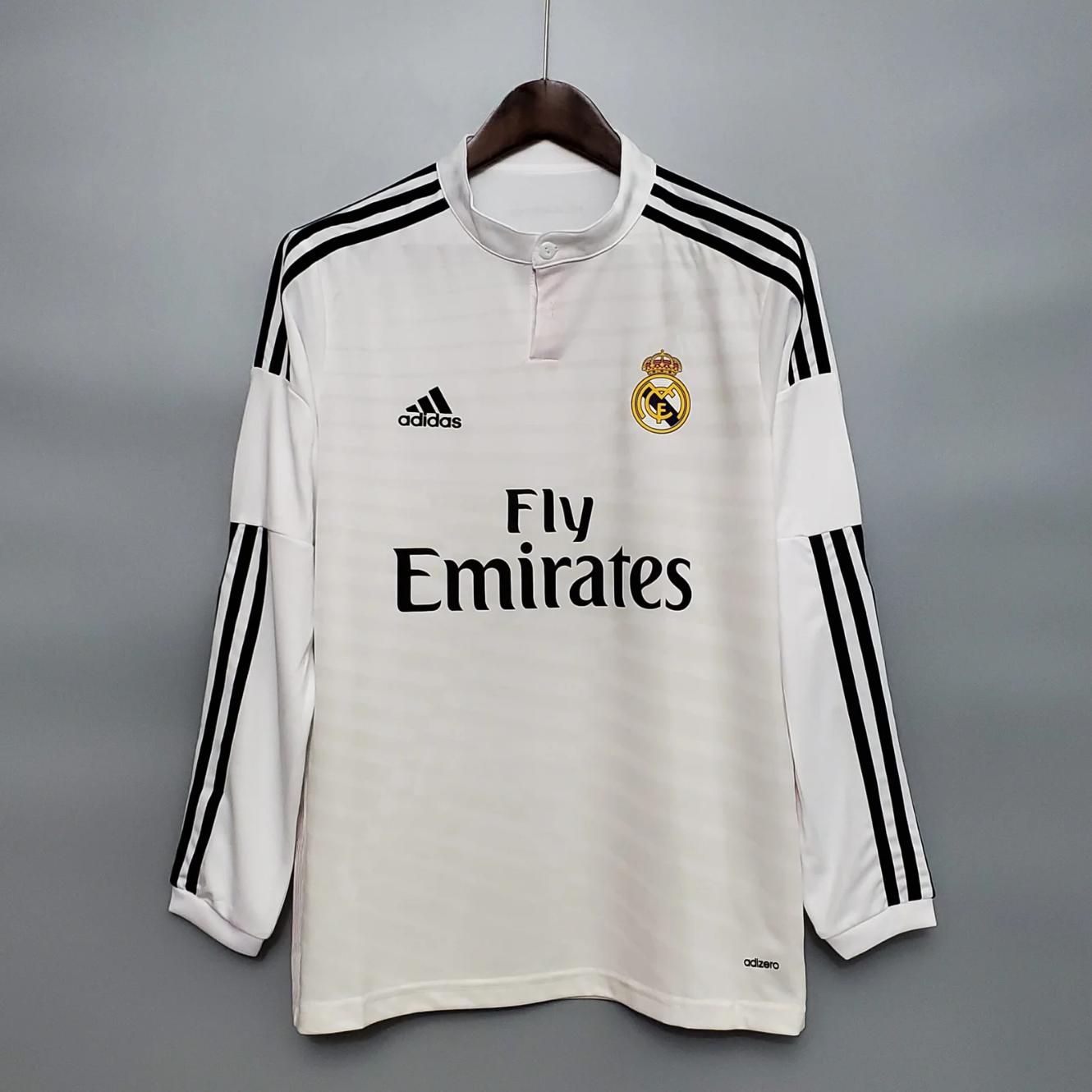 Retro Real Madrid 2014/2015 Tay Dài ( Sân Nhà )