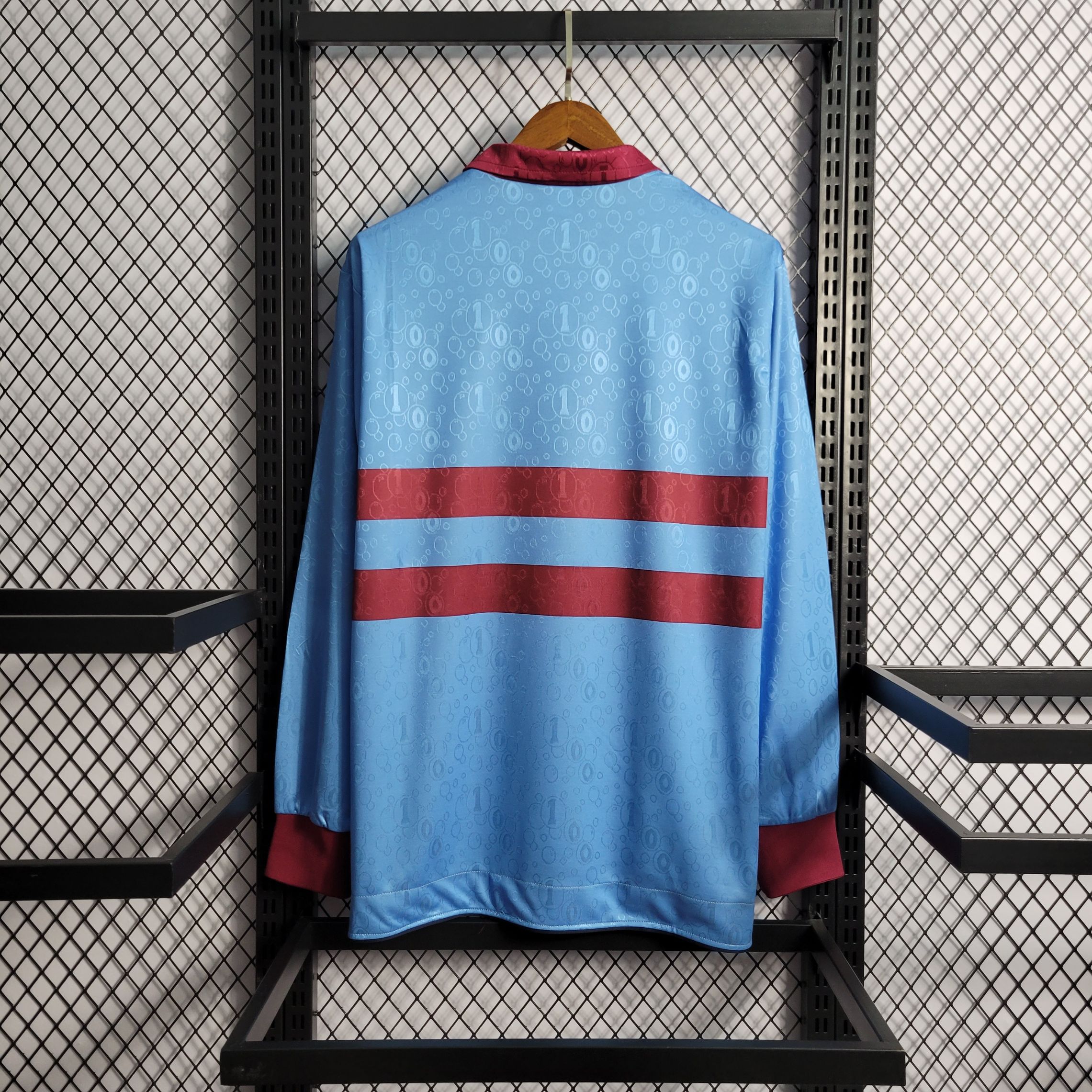 Retro West Ham 1995/1997 Tay Dài ( Sân Khách )