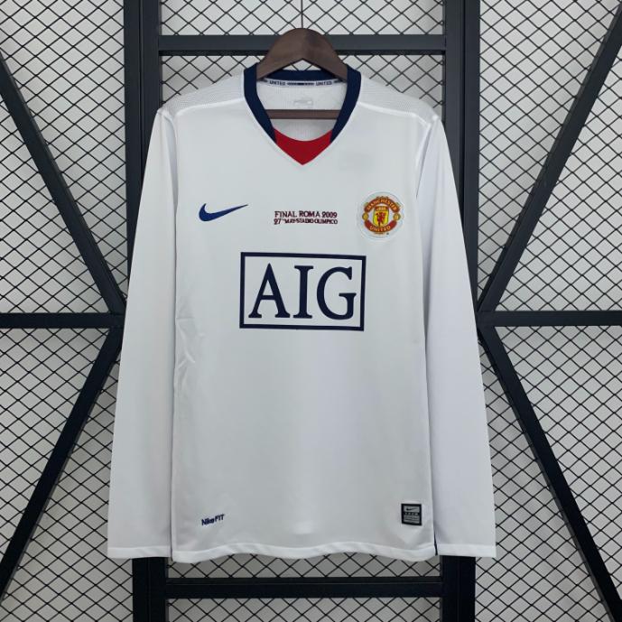 Retro Mu 2008/2009 Tay Dài C1 ( Sân Khách )