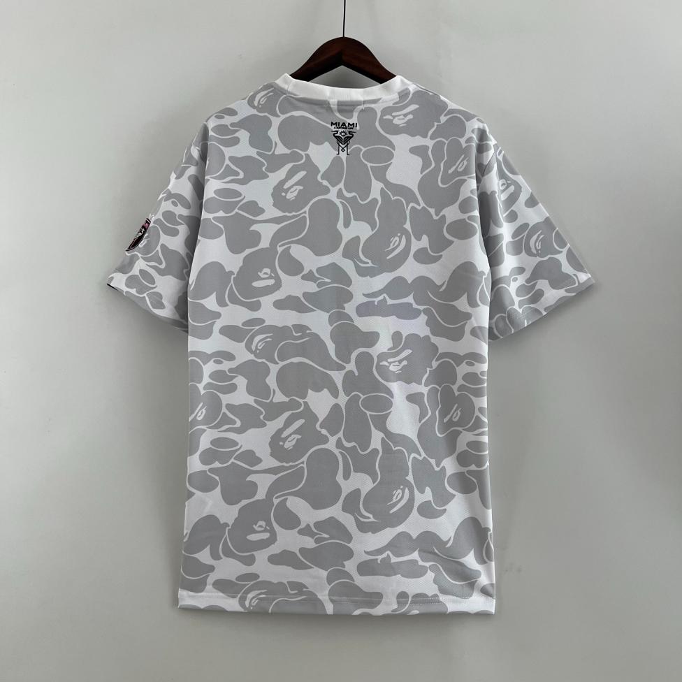 Áo Thun Bape X Miami 2026 ( Xám )