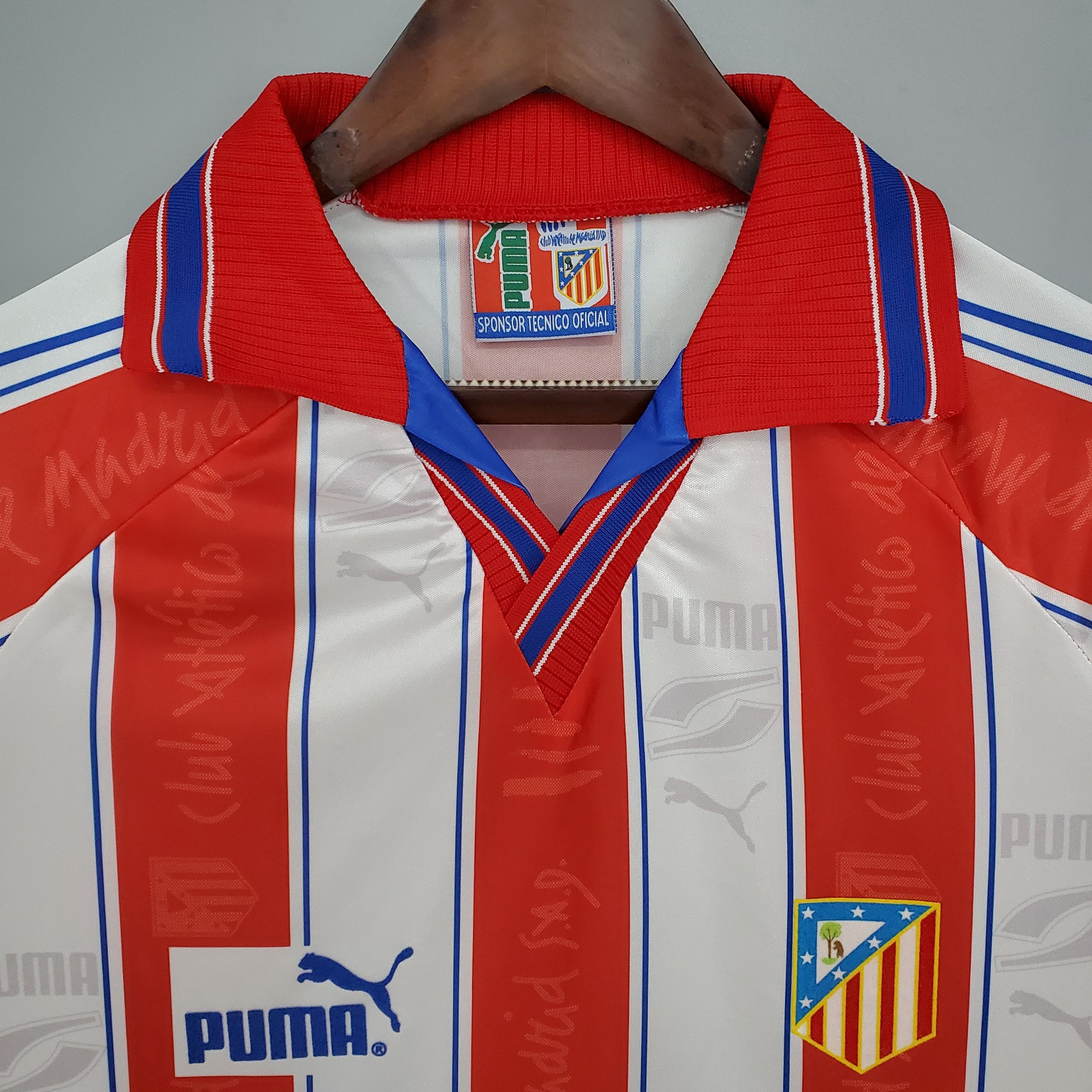 Retro Atletico Madrid 1996/1997 ( Sân Nhà )