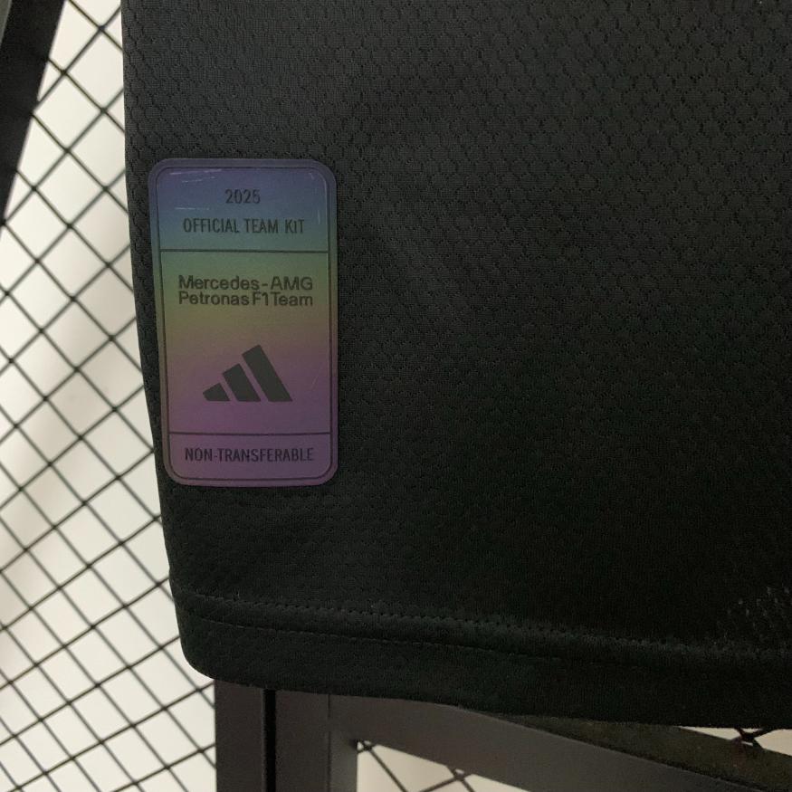 Áo Thun F1 Mercedes 2025 ( Đen )