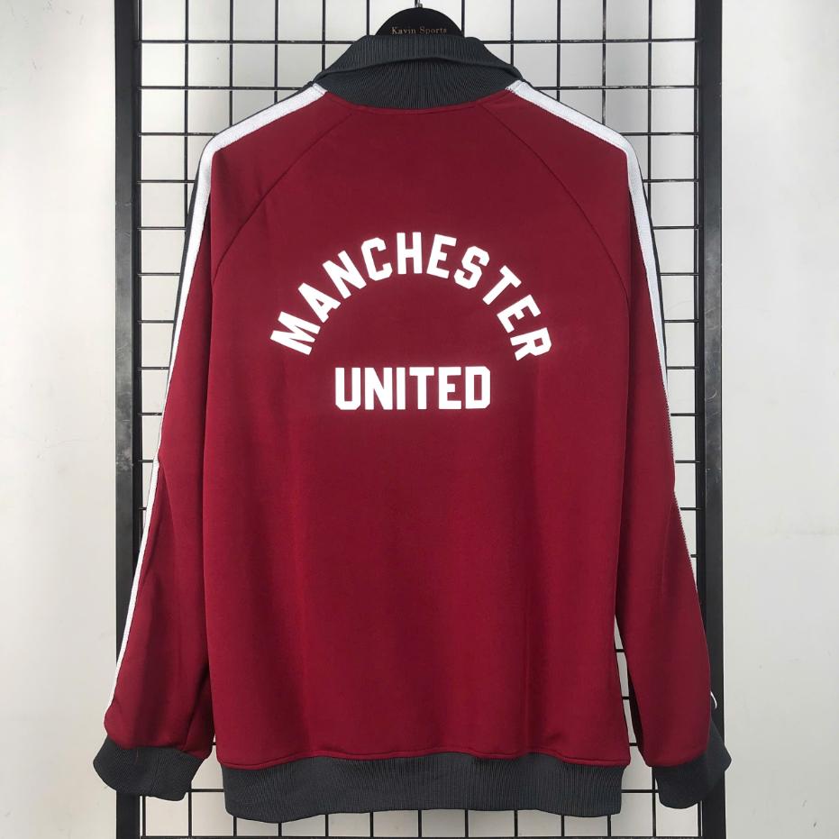 Áo Khoác MU Adicolor 2024 ( Full-Zip )