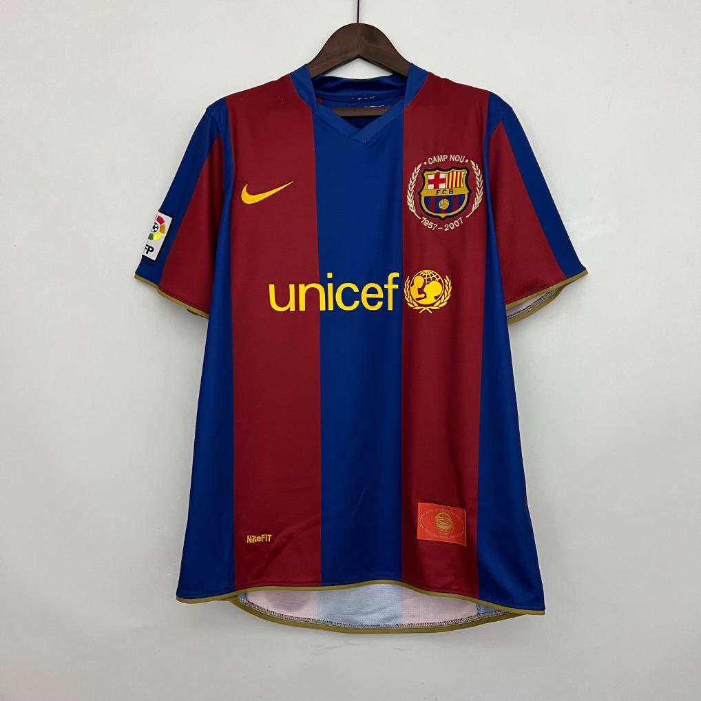 Retro Barcelona 2007/2008 ( Sân Nhà )