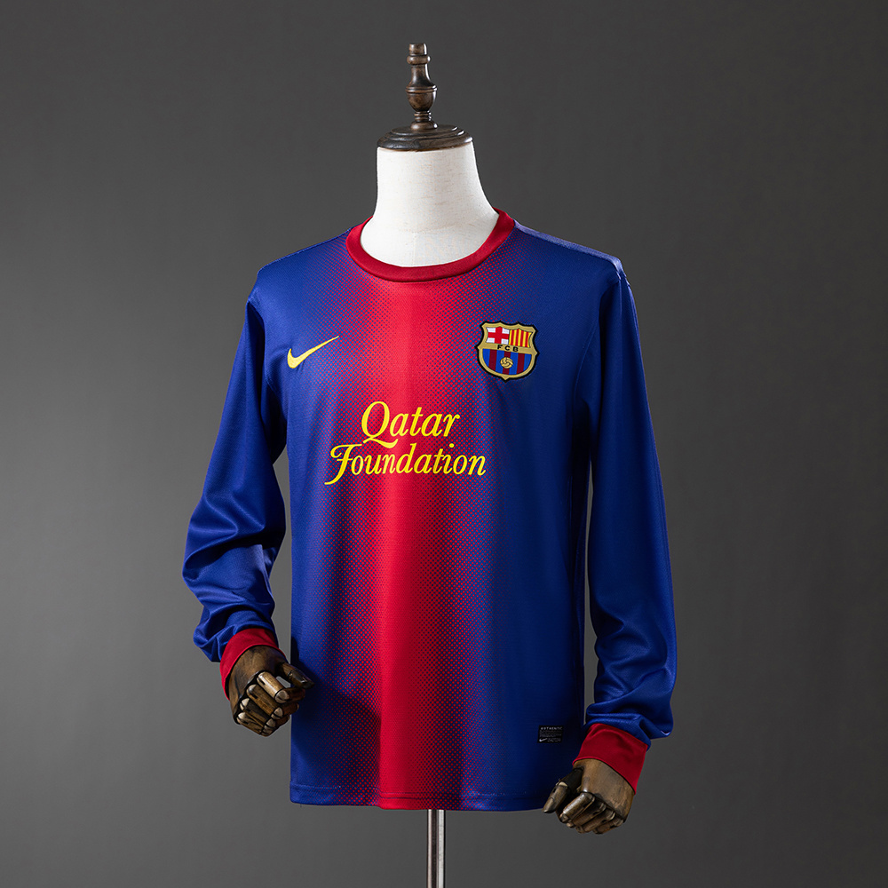 Retro Barcelona 2012/2013 Tay Dài ( Sân Nhà )