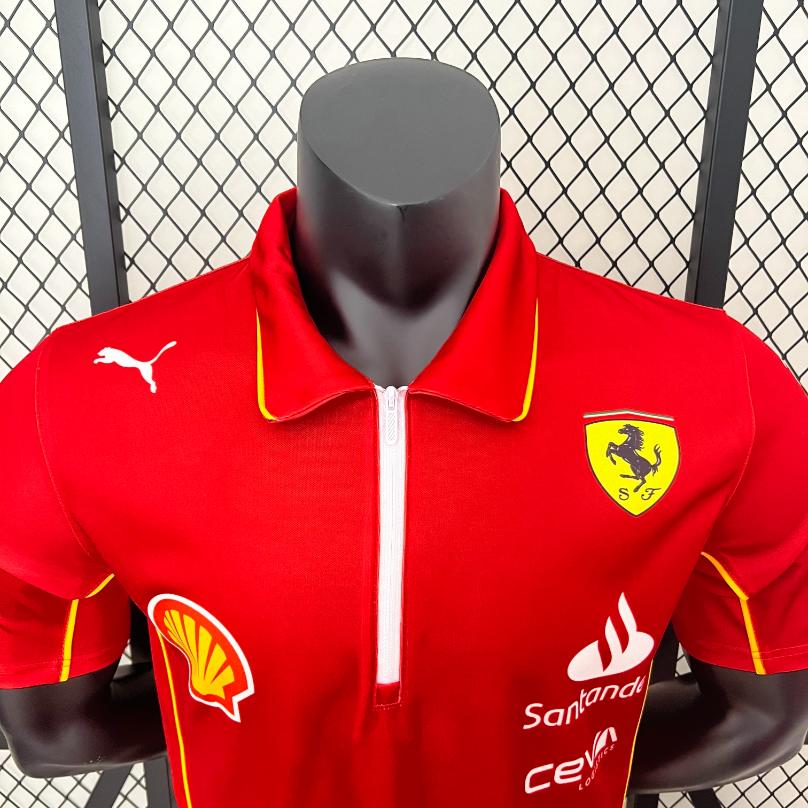 Áo Polo F1 Ferrari 2024 ( Đỏ )