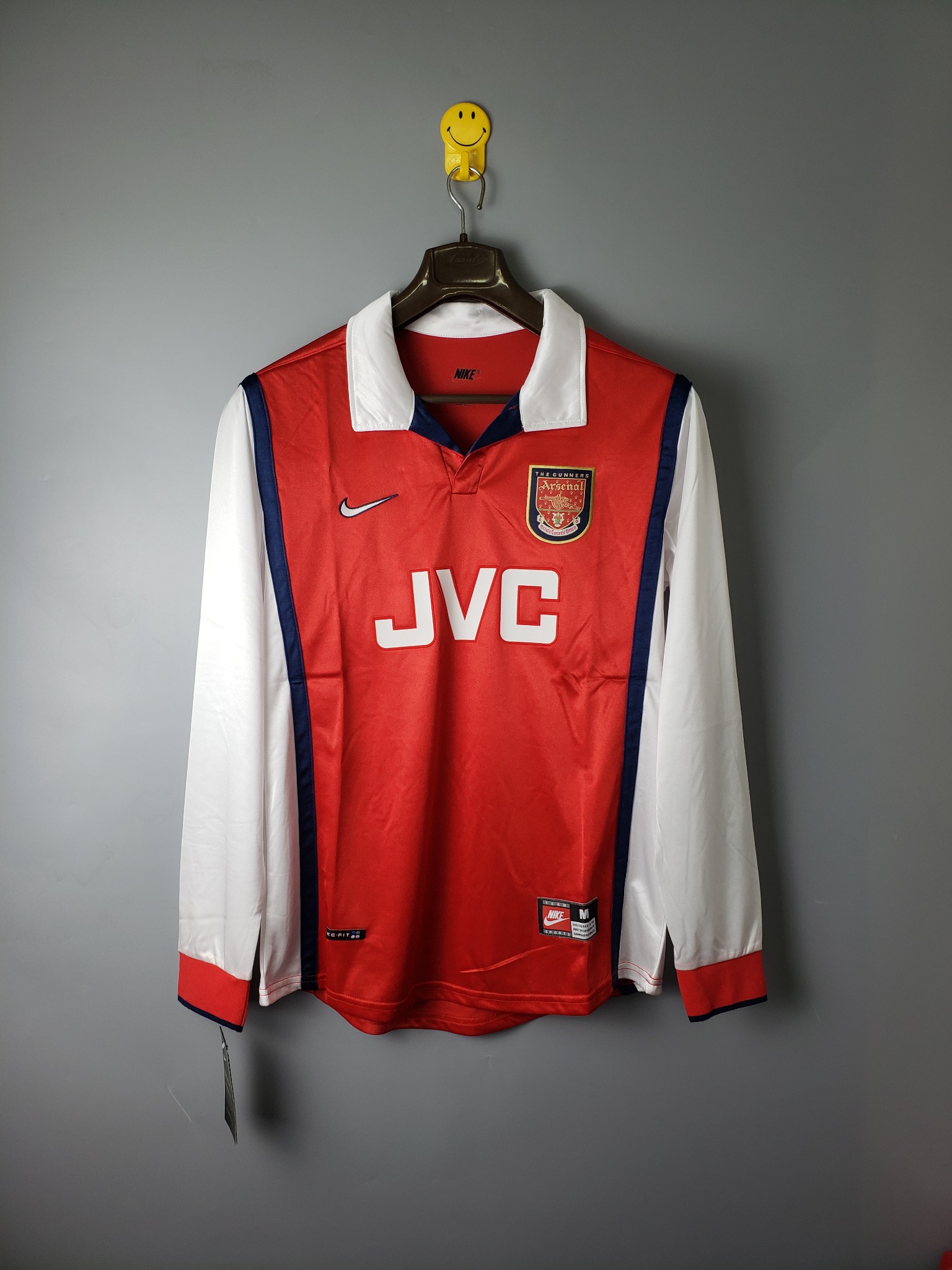 Retro Arsenal 1998/1999 Tay Dài ( Sân Nhà )