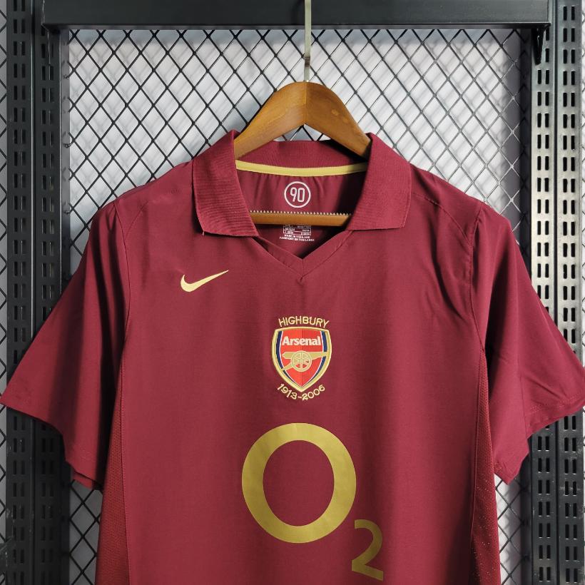 Retro Arsenal 2005/2006 ( Sân Khách )