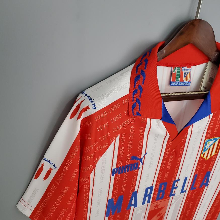 Retro Atletico Madrid 1995/1996 ( Sân Nhà )