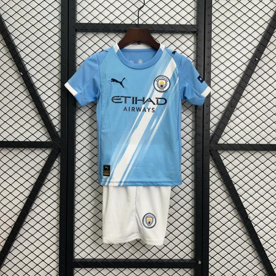Bộ Kids Man City 25/26 ( Sân Nhà )