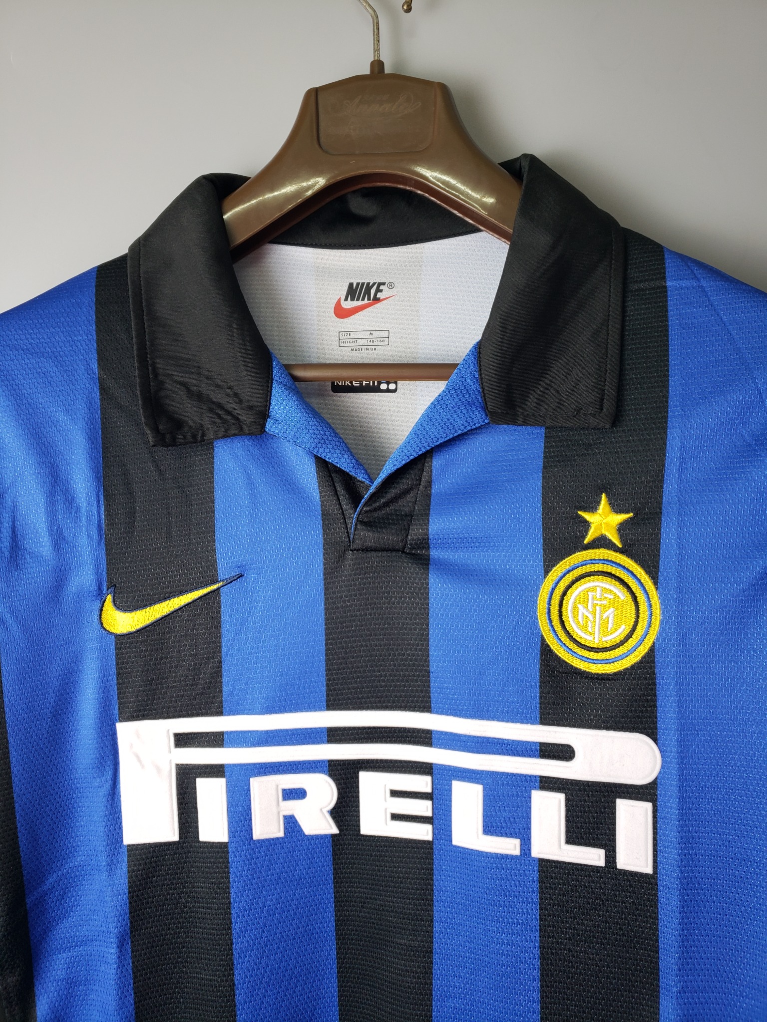 Retro Inter Milan 1998/1999 Tay Dài ( Sân Nhà )