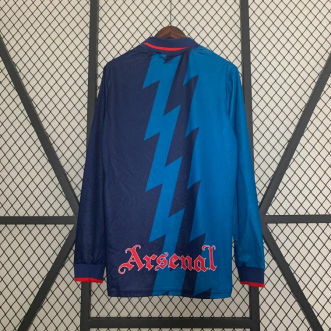 Retro Arsenal 1995/1996 Tay Dài ( Sân Khách )