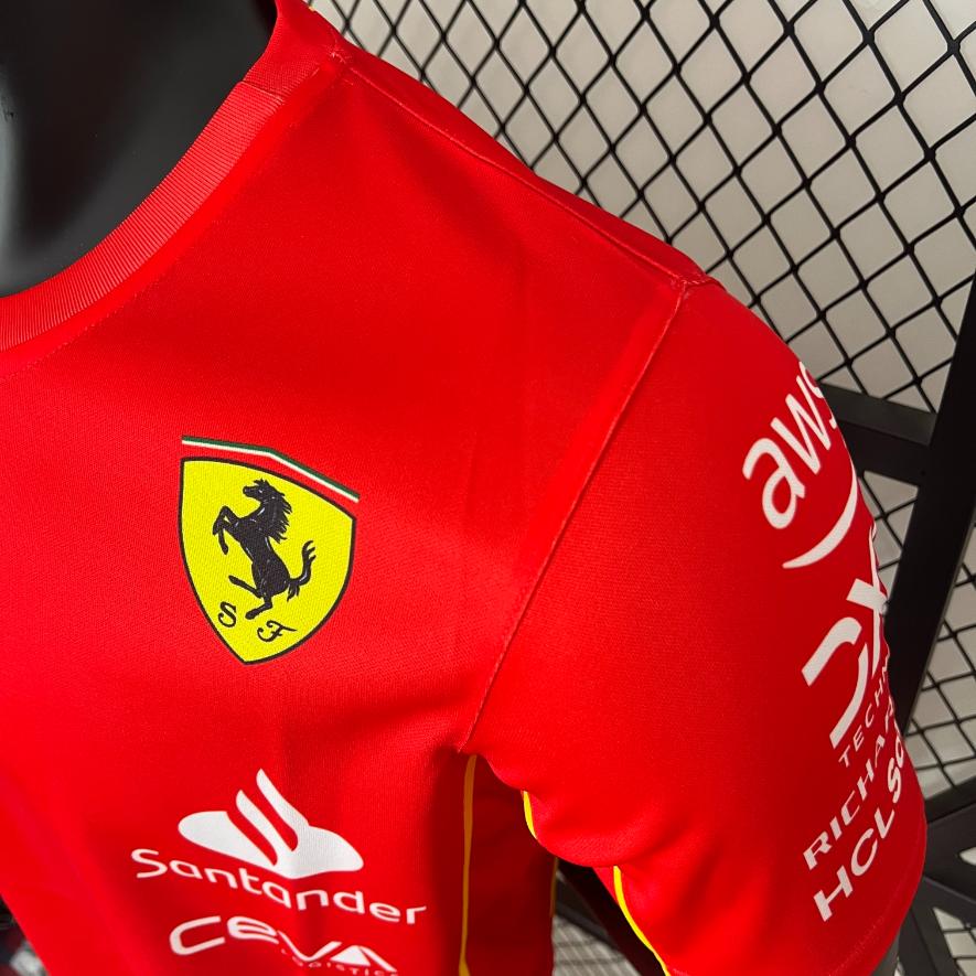 Áo Thun F1 Ferrari 2024 ( Đỏ )