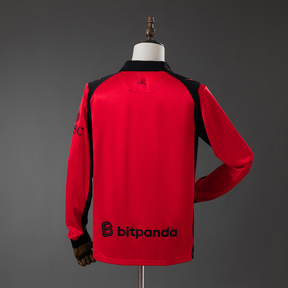 Đồ SF AC Milan 26/27 Tay Dài ( Slam Jam Đỏ )