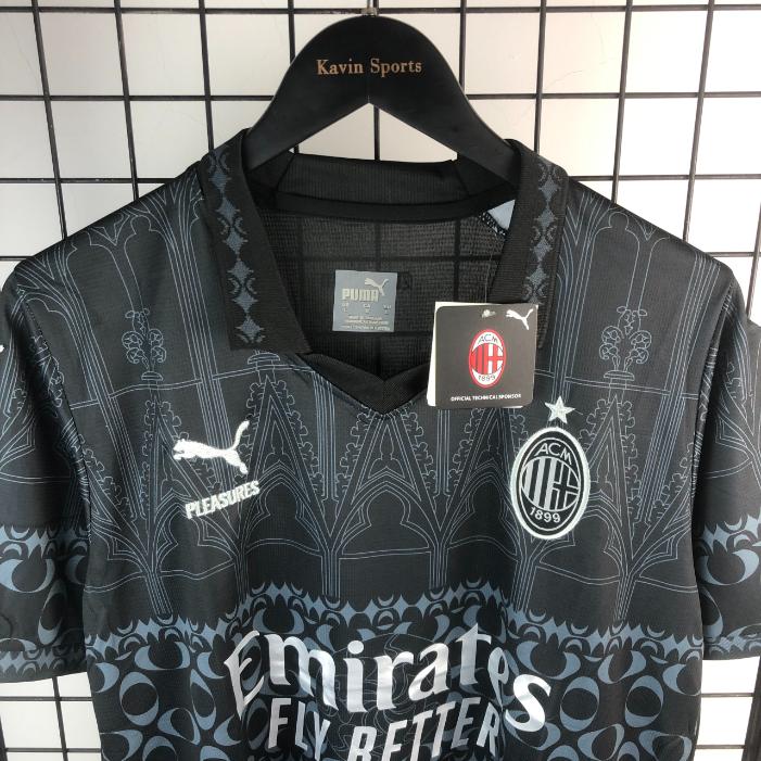 Đồ Fan AC Milan 23/24 ( 3rd Đen )