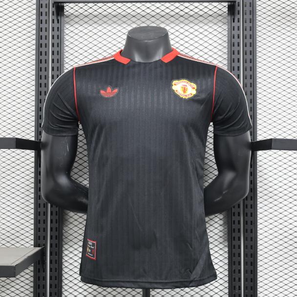 Áo Adidas Icon MU 2025 ( Đen )