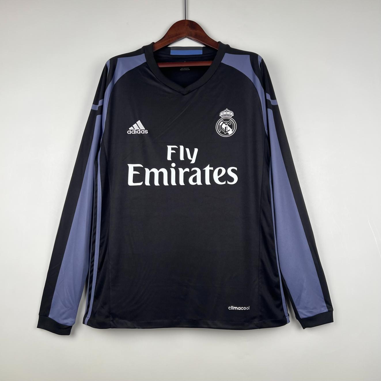 Retro Real Madrid 2016/2017 Tay Dài ( 3RD )