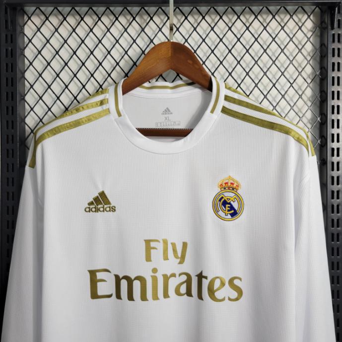 Retro Real Madrid 2019/2020 Tay Dài ( Sân Nhà )