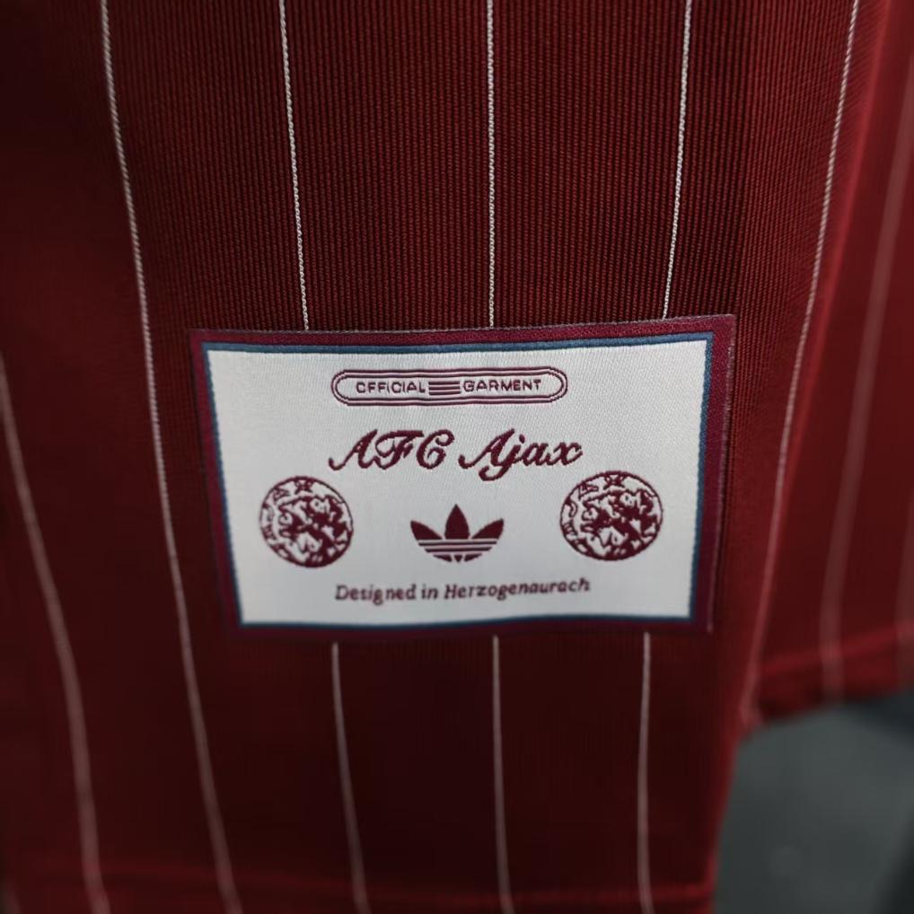 Áo Thun Ajax 2025 ( Terrace Icons Đỏ )