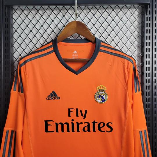 Retro Real Madrid 2013/2014 Tay Dài ( Sân Khách )
