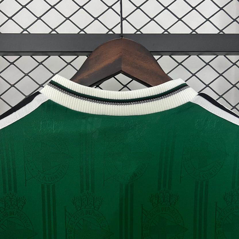 Retro Deportivo de La Coruña 1999/2000 Tay Dài ( Sân Khách )