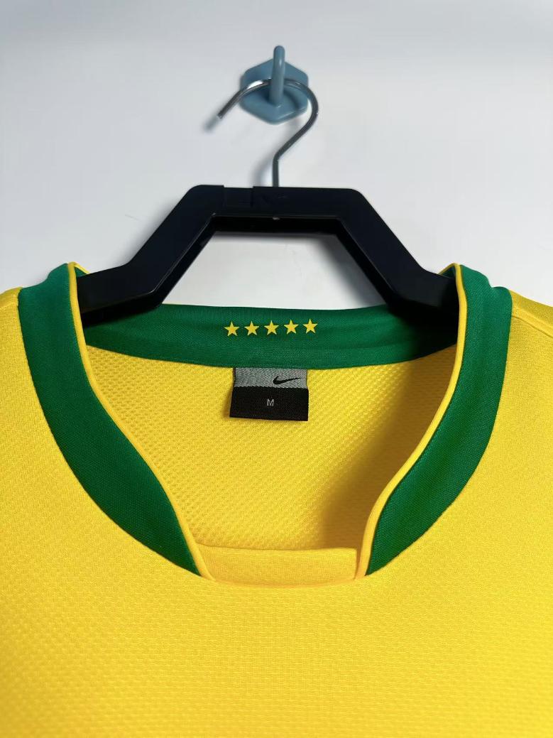 Retro Brazil 2006 Tay Dài ( Sân Nhà )
