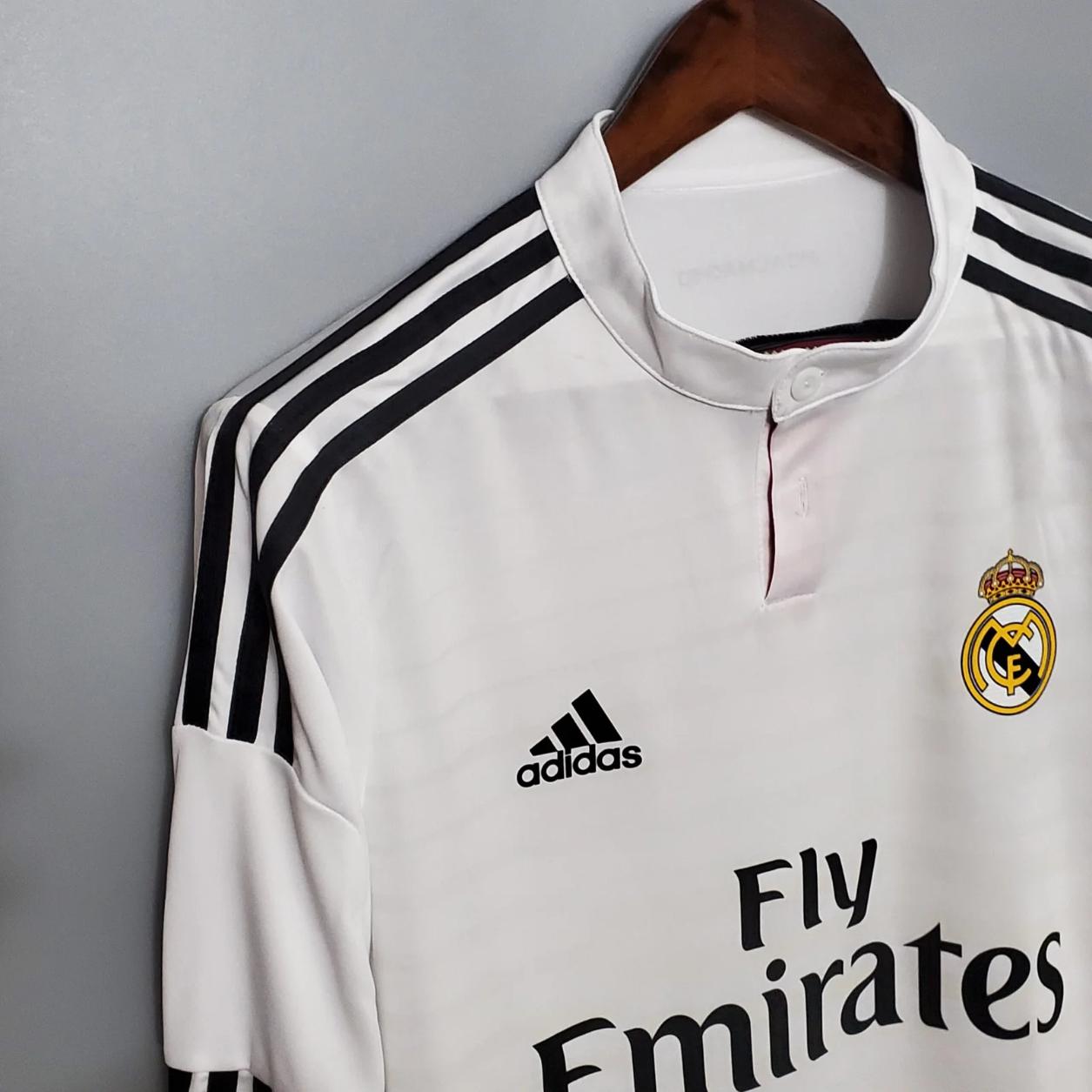 Retro Real Madrid 2014/2015 Tay Dài ( Sân Nhà )