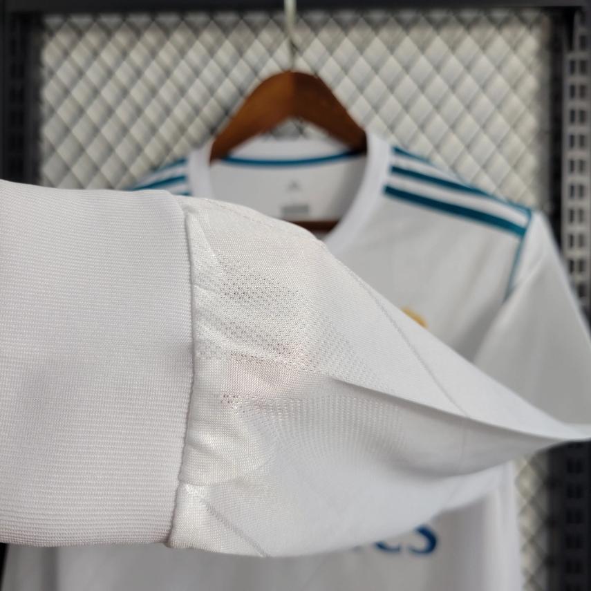 Retro Real Madrid 2017/2018 Tay Dài ( Sân Nhà )