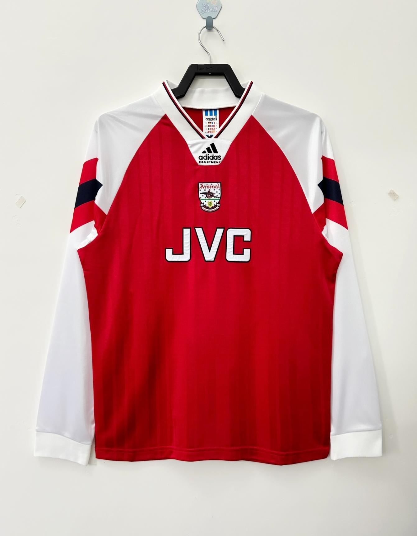 Retro Arsenal 1992/1993 Tay Dài ( Sân Nhà )