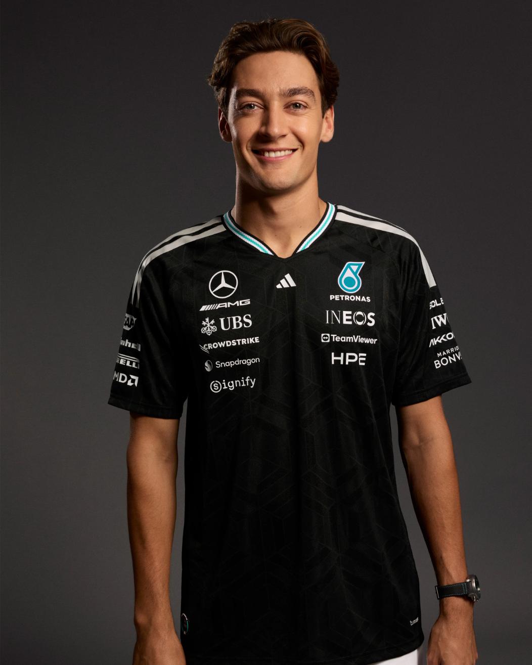Áo Thun F1 Mercedes 2026 ( Đen )