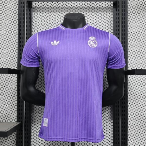 Áo Adidas Icon Real Madrid 2025 ( Tím )