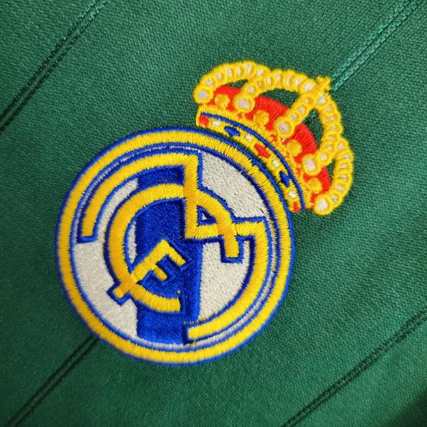 Retro Real Madrid 2012/2013 Tay Dài ( 3rd Xanh Rêu )