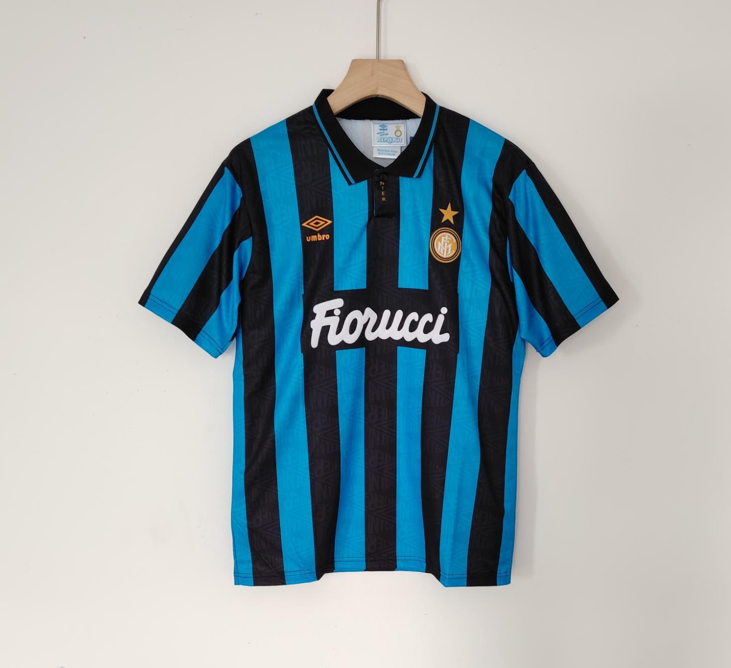 Retro Inter Milan 1992/1993 ( Sân Nhà )