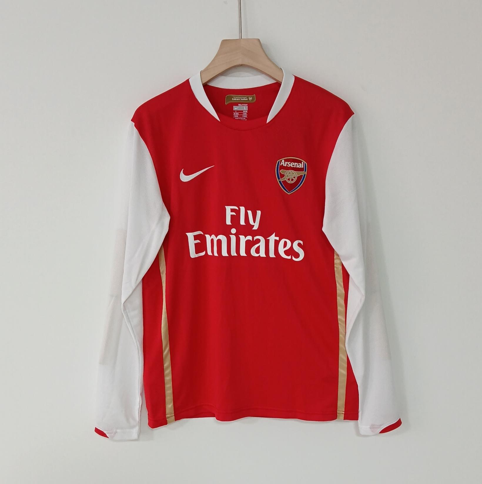Retro Arsenal 2007/2008 Tay Dài ( Sân Nhà )