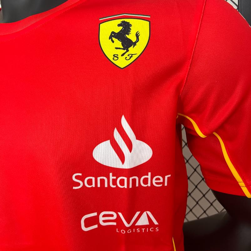 Áo Thun F1 Ferrari 2024 ( Đỏ )