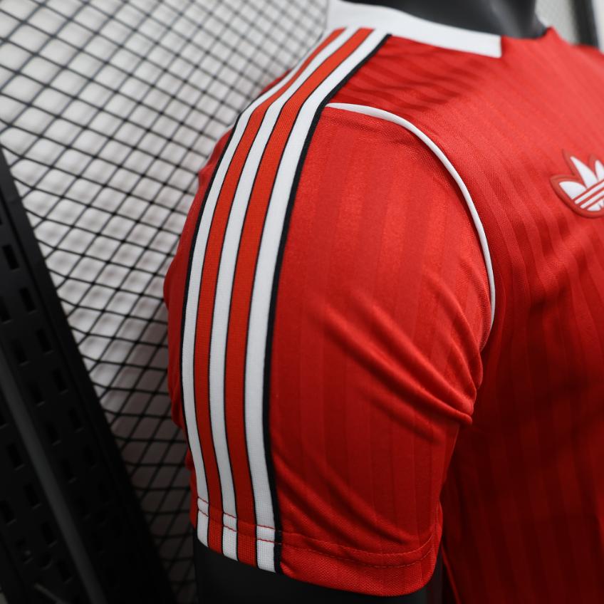 Áo Adidas Icon MU 2025 ( Đỏ )
